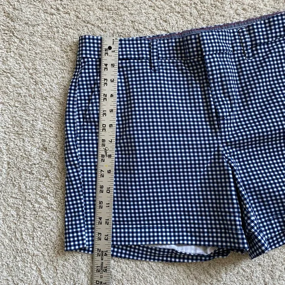 Tommy Hilfiger Blue Checkered Women's Shorts - Picture 6 of 7